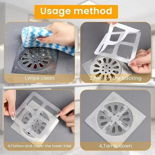 20Pack Disposable Shower Drain Hair Catcher