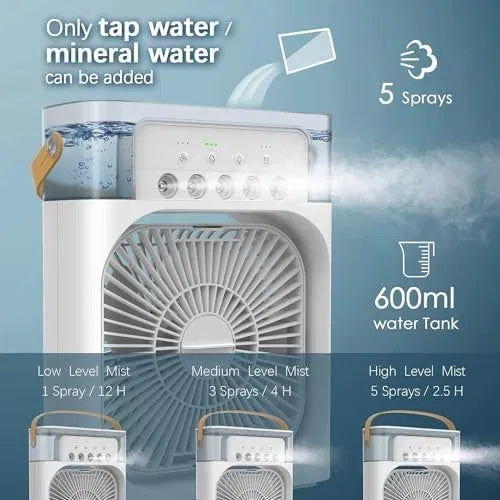 Portable Mini Fan Cooler