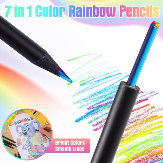Rainbow Pencil Set