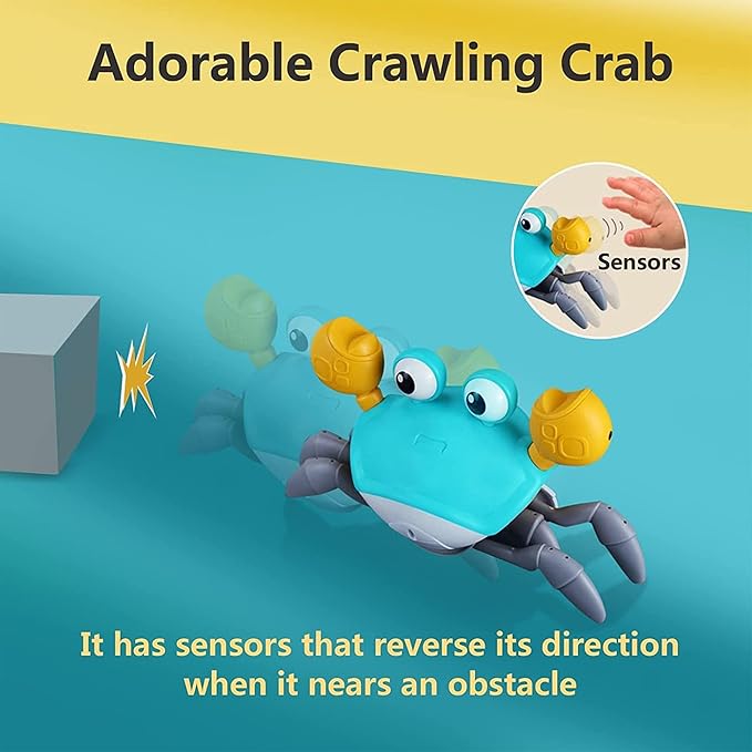 Crawling Crab Baby Musical Toy