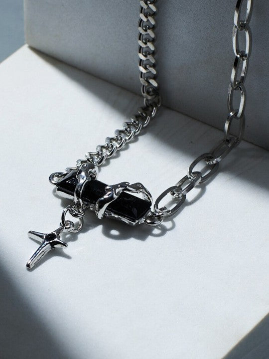 Charcoal Star Chain