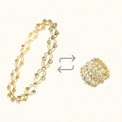 Bracelet Cum Ring Jewellery