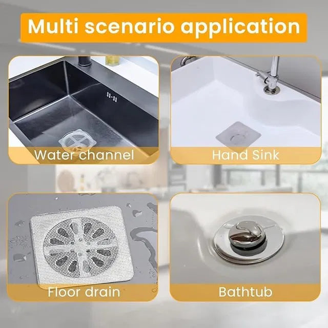 20Pack Disposable Shower Drain Hair Catcher