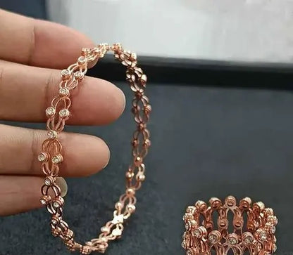 Bracelet Cum Ring Jewellery
