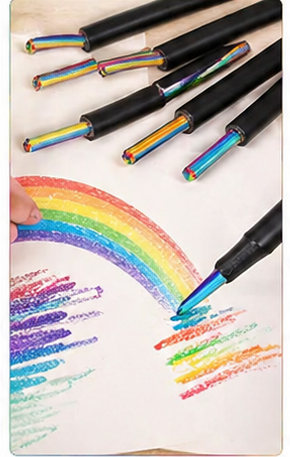 Rainbow Pencil Set