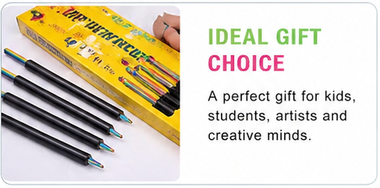 Rainbow Pencil Set