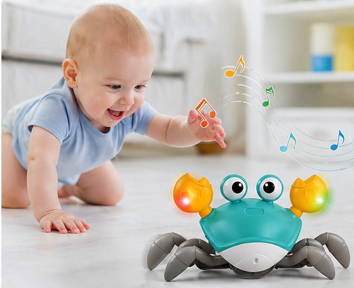 Crawling Crab Baby Musical Toy