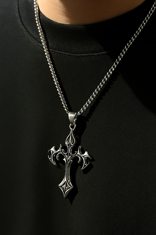 Inferno Cross Pendant